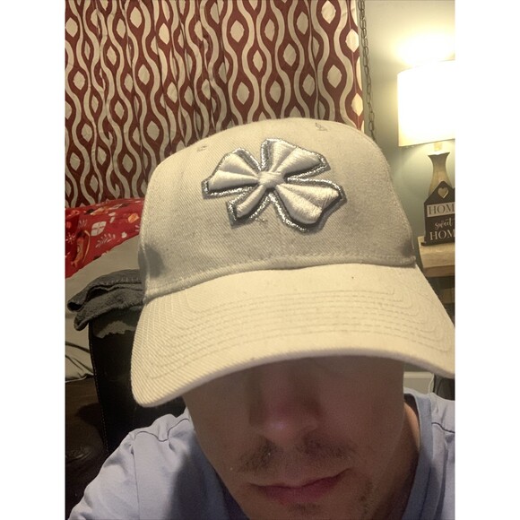 VTG NOTRE DAME FIGHTING IRISH CLOVER NCAA FITTED ZEPHYR Hat 7 3/8 Size - Picture 1 of 6